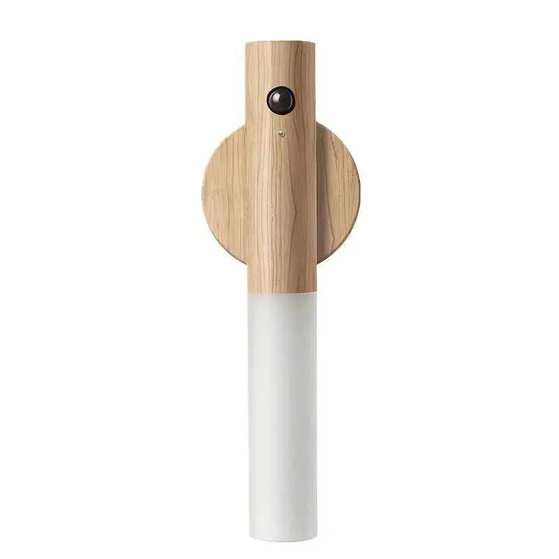 Intelligent Wooden Magnetic Suction Lamp LED Charging Night Light Staircase Corridor Bedroom Atmosphere Human Body Sensing Light